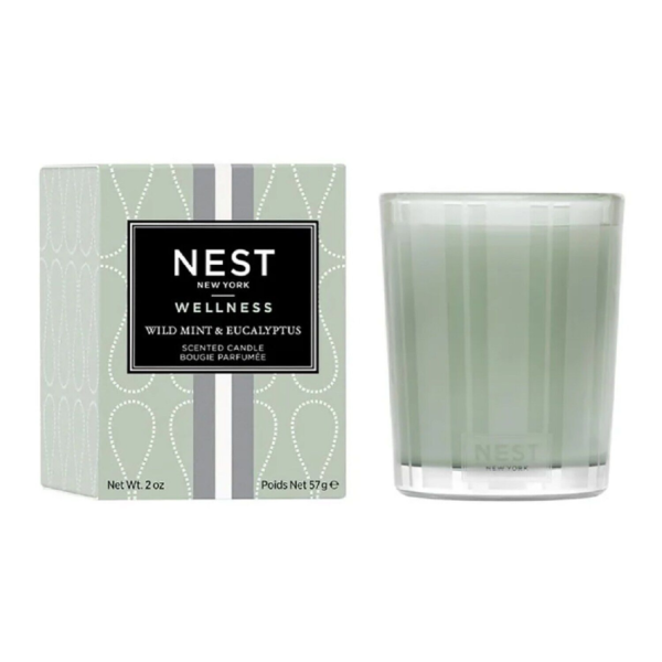 Wild Mint & Eucalyptus Votive Candle