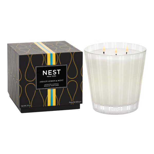 Amalfi Lemon & Mint 3-Wick Candle