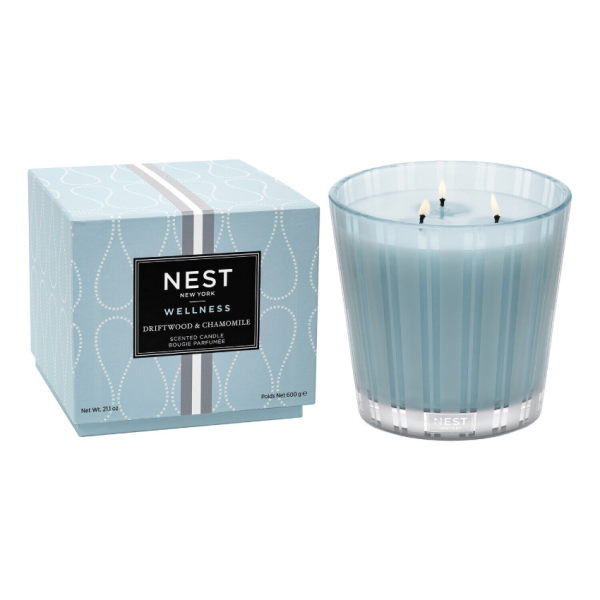 Driftwood & Chamomile 3-Wick Candle